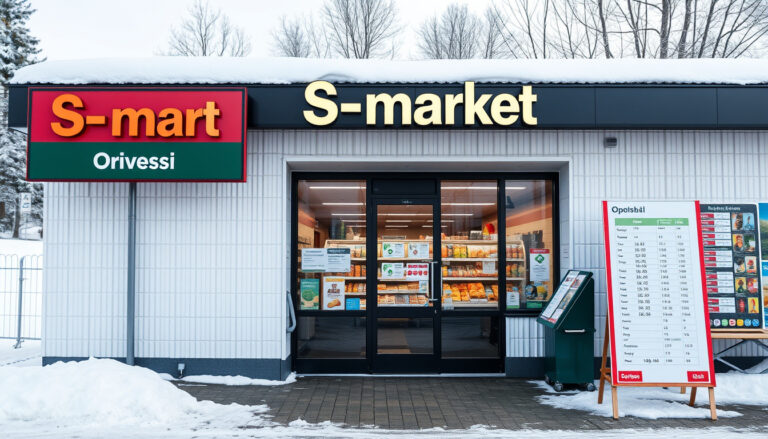 S-market Orivesi – aukioloajat, hinnat ja vertailu