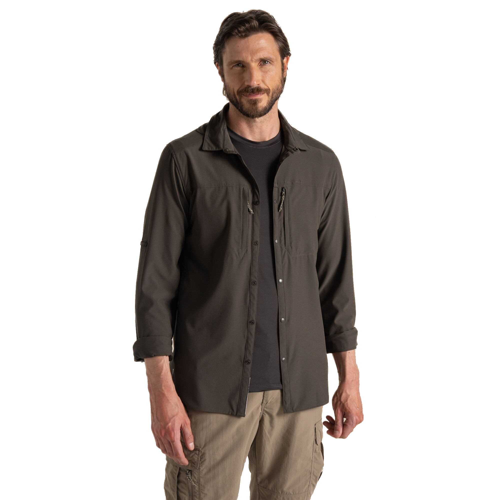 Craghoppers Men's Nosilife Pro Long Sleeved Shirt V