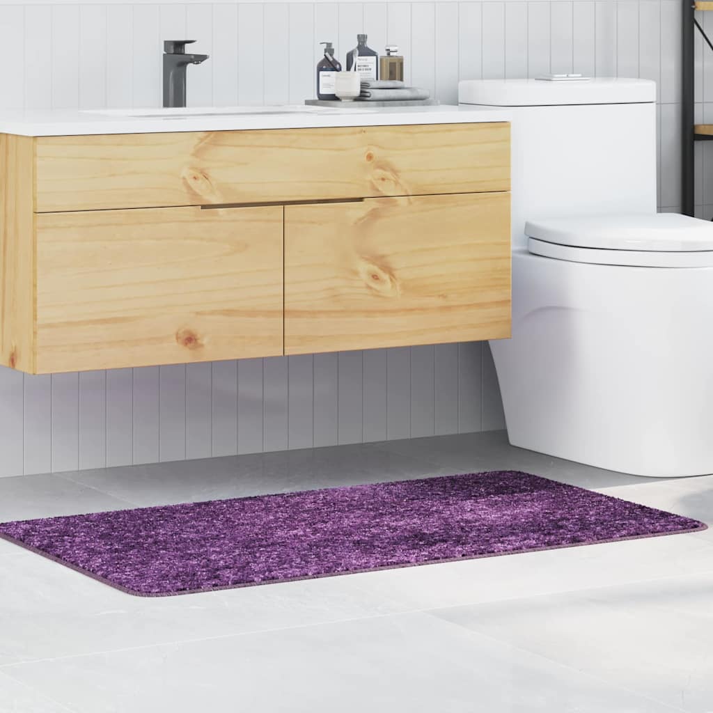 vidaXL kylpyhuonematto Violetti 70 x 120 cm PP