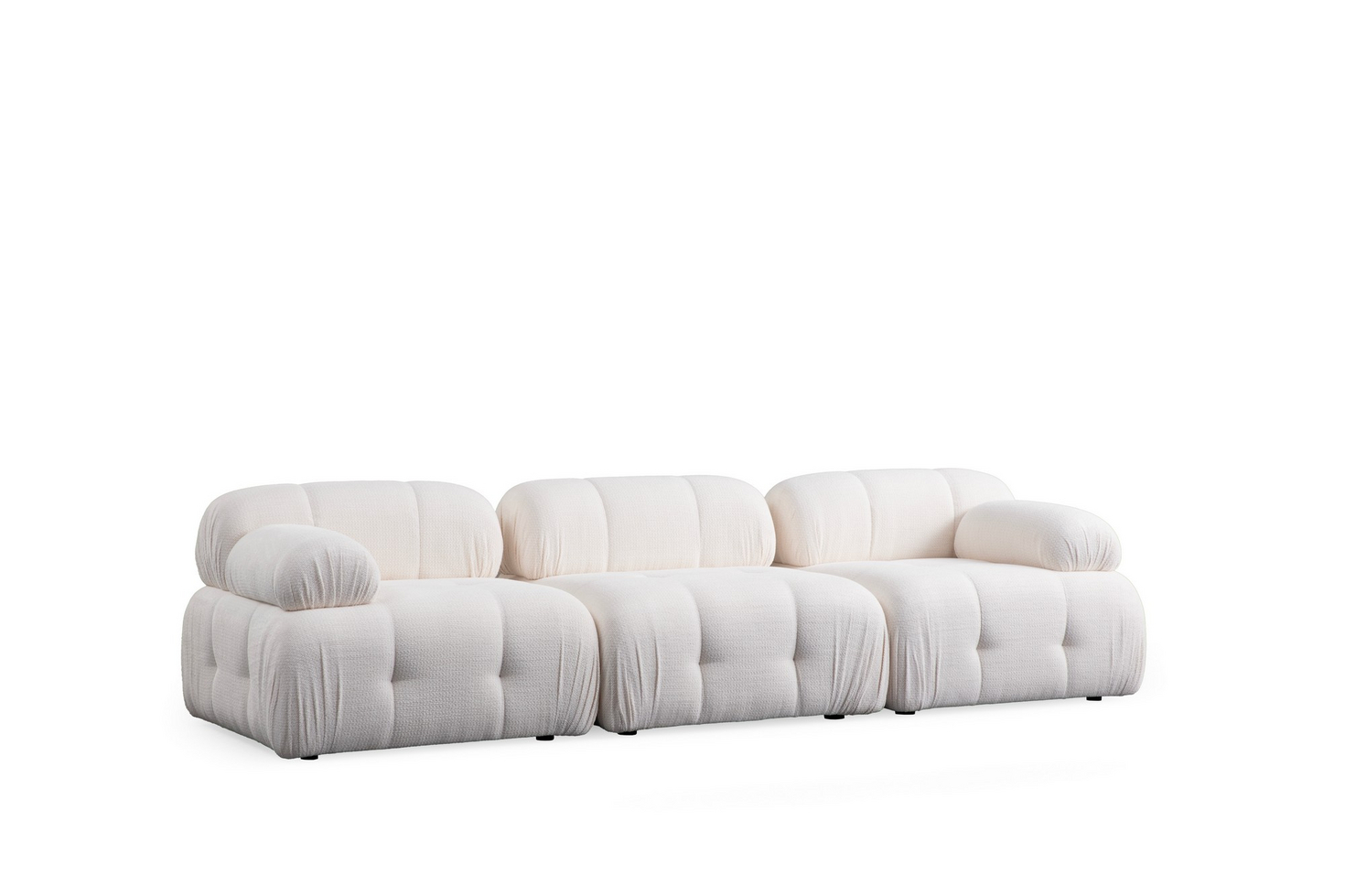 Norda Design 3-istuttava sohva, valkoinen, 290 cm
