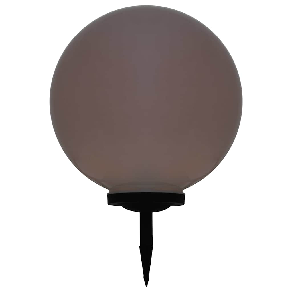 vidaXL LED-aurinkokennovalaisin väriä vaihtava pyöreä 50 cm RGB