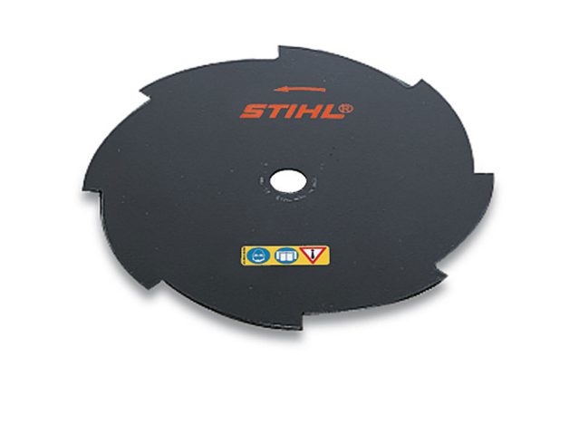 Stihl 40017133803, Raivaussahan terä, Musta, Metalli, 1 kpl