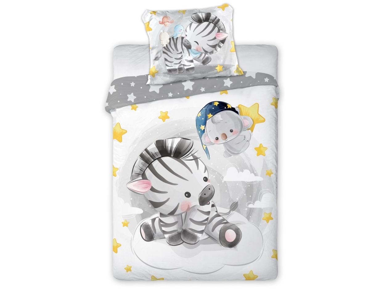 Baby Zebra Junior vuodevaatteet 100x135 cm