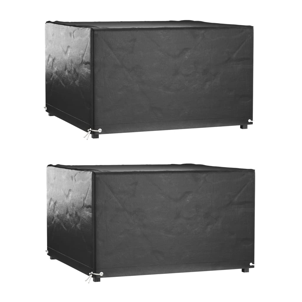 vidaXL suojat 2 kpl 125x125x75 cm