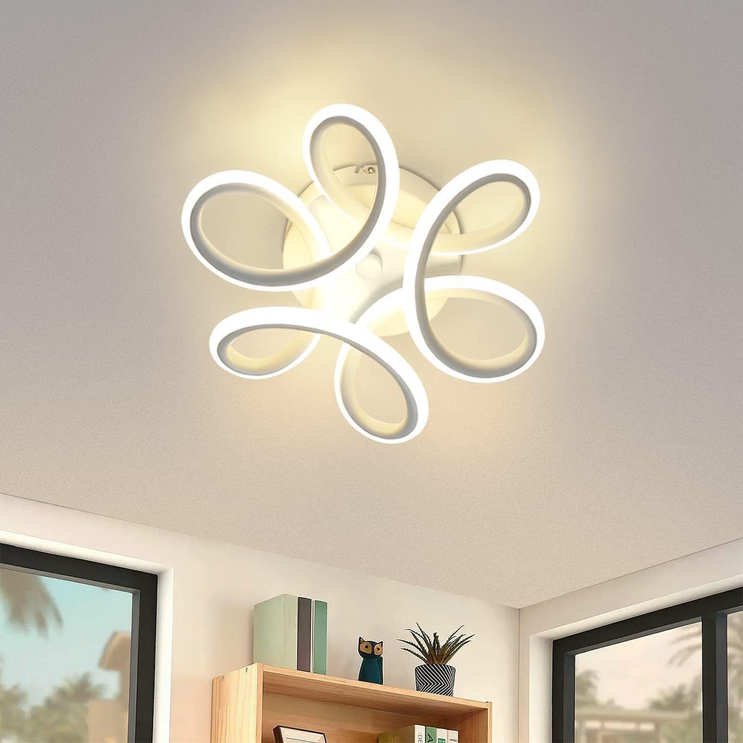 NETTLIFE LED - kattovalaisin, 17W, 3000K, 27*12cm